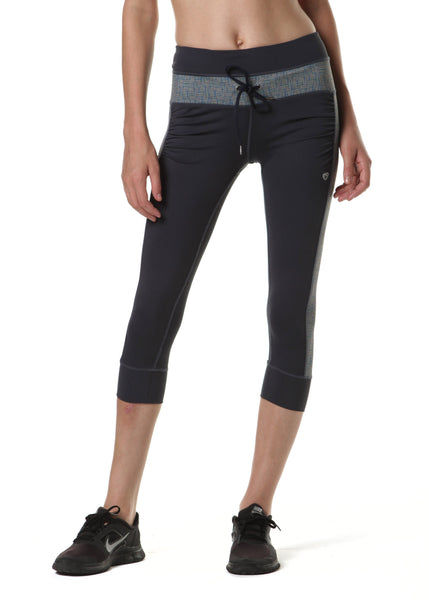 Crosshatch Workout Capri (Bluenights)