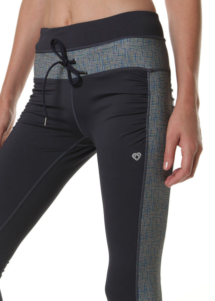 Crosshatch Workout Capri (Bluenights)