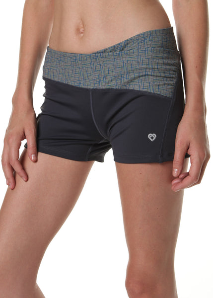 Crosshatch Compression Short (Bluenights)