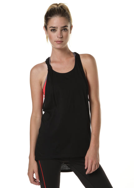 Braided Neck Tank (Black)