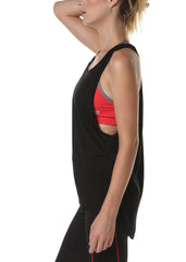 Braided Neck Tank (Black)