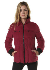 Alpine Puffy Jacket (Merlot)