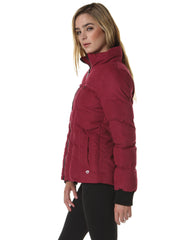 Alpine Puffy Jacket (Merlot)