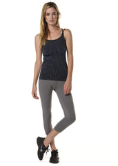 Body Hug Capri (Charcoal)