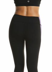 Body Hug Training Pant (Black/Purple Haze)