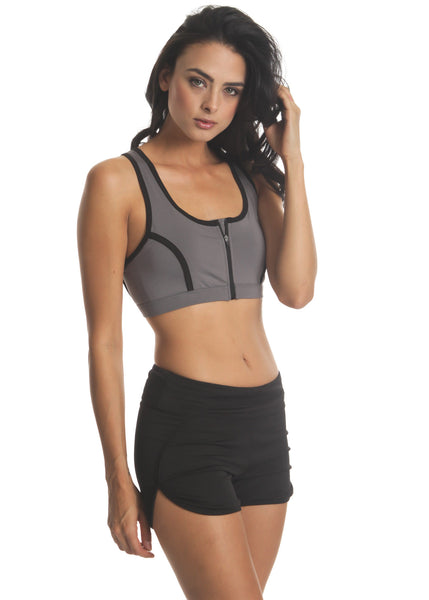 Breeze Support Bra 2.0 (Charcoal)